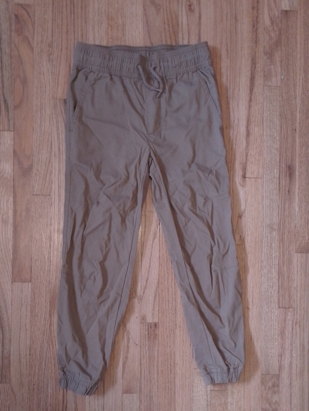 Ripzone Kids Casual Drawstring Jogger Pants in Tan Cargo